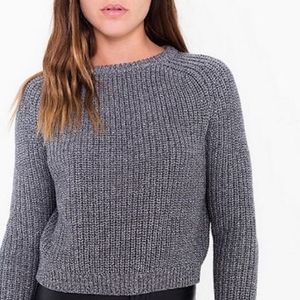 AA Fisherman Crop Sweater